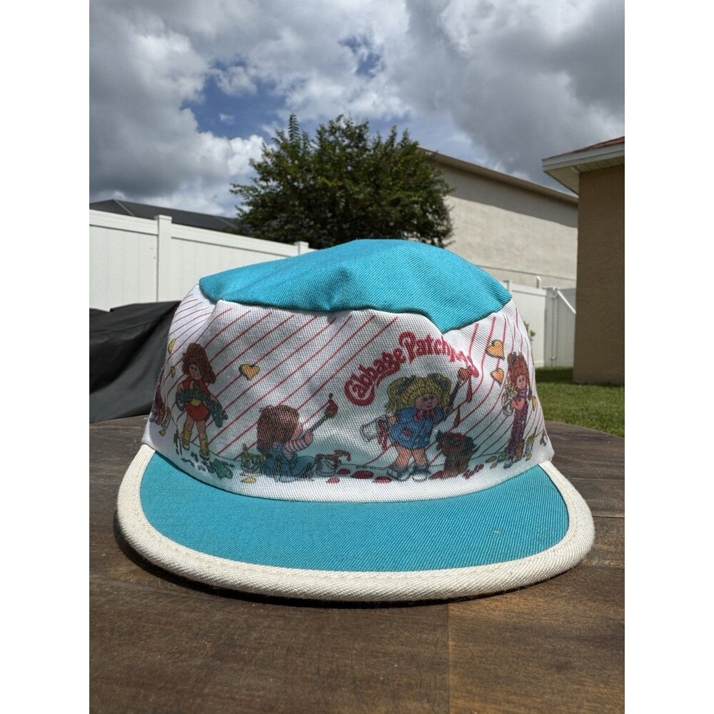 Rare Vintage Cabbage Patch Kids Youth Kids Painters Hat Made In USA